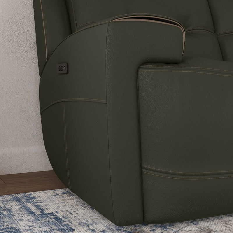 Iris - Power Reclining Sofa with Power Headrests