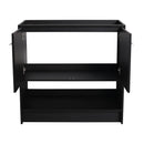 Modern Freestanding Bathroom Vanity With 2 Doors