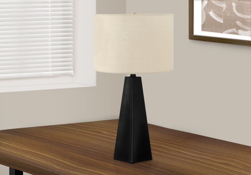 Lighting, Table Lamp, Resin, Modern - Black