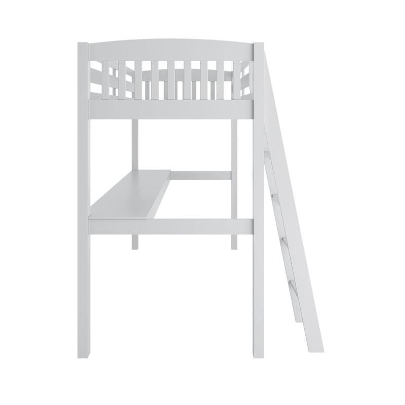 Everest - High Loft Bed With Desk And Storage