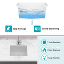 Modern Quartz Kitchen Sink Undermount Granite Composite