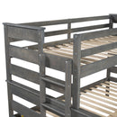 Detachable Design Bunk Bed With Ladder