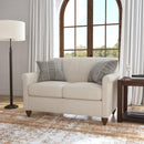 Stella - Loveseat - Light Gray - Atlantic Fine Furniture Inc