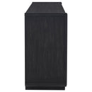 Leandro - 2-Drawer Dining Sideboard Server - Burnished Black
