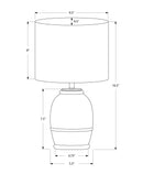 Lighting, Resin, Contemporary - Cream