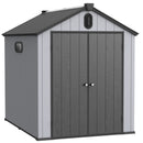 Plastic Storage Shed For Backyard Garden Big Spire Tool Storage