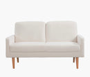 Loveseat Sofa, European Style With Sleek Design, Modern & Vintage Flair, Upholstered 2 Seater Couch