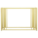 Adri - Glass Top Entryway Sofa Console Table
