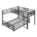 L-Shaped Bunk Bed