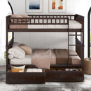 Bunk Bed With Drawers, Convertible Design
