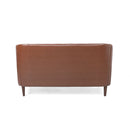 Sophisticated Loveseat With Diamond Stitched Detailing