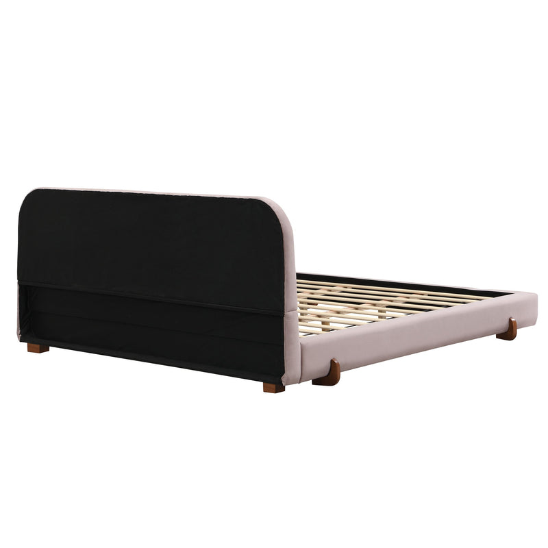 Elegant Upholstered Bed Frame