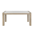 Vanilla - Real Marble Dining Table - Beige / Light Natural