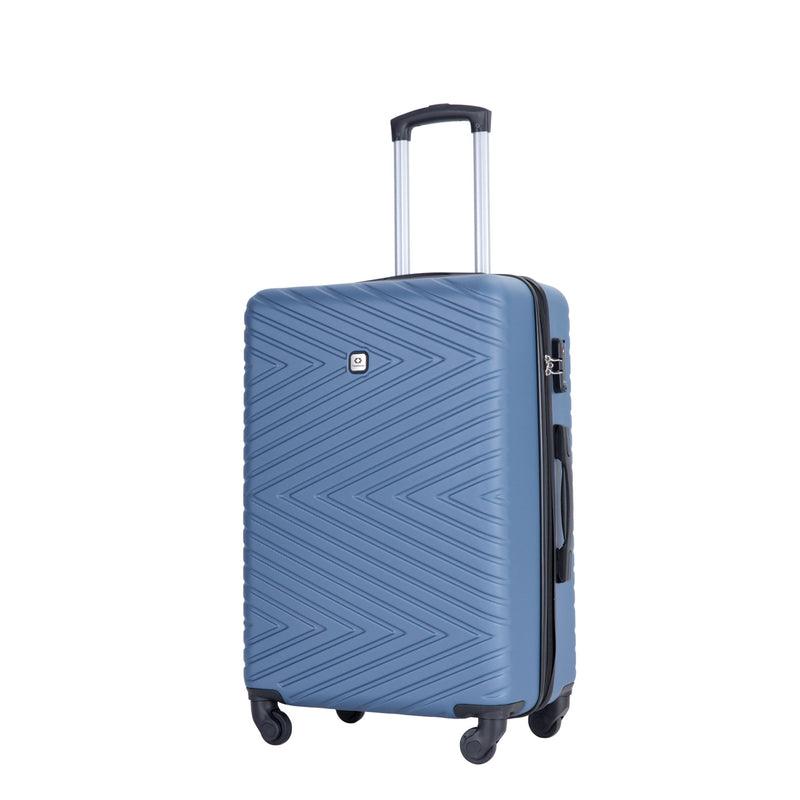 Luggage 4 Piece Lightweight Suitcase With Rotating Wheels With Tsa Lock,