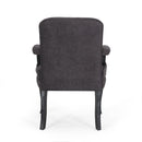 French Country Style Dining Chair With Nailhead Trim