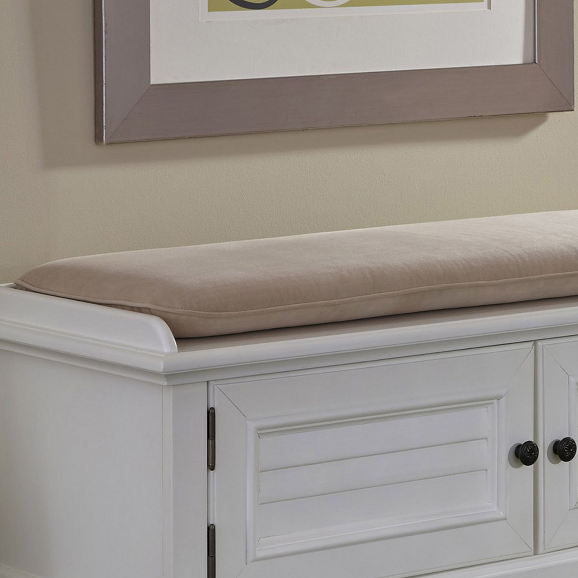 Bermuda - Storage Bench - White