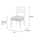 Ladderback Side Dining Chair (Set of 2)