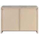 Enoch - 2 Door Engineered Wood Accent Cabinet - Gray Driftwood - Atlantic Fine Furniture Inc