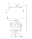 Lighting, Table Lamp, Concrete, Modern - Cream