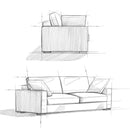 Charlie - Deep Seater Sofa