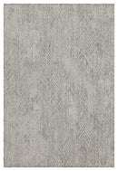 Sunshine - 5'3" X 7'3" Indoor, Outdoor Area Rug - Silver