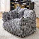 Comfortable Chenille Sofa Chairs With Highly Resilient Foam For Living Rooms And Bedrooms