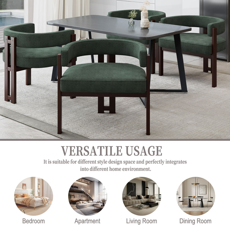 Modern Accent Teddy Upholstered Armchair