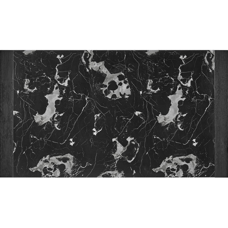 Dining Table And 4 Padded Chairs - Black
