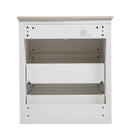 Double Sinks Bathroom Vanity Set With 2 Ceramic Basins