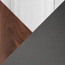 Marcel Mason - 5 Piece Swivel Contemporary Counter Height Dining Set