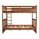 Bunk Bed With Ladders And 2 Storage Drawers