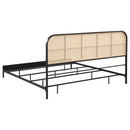 Amherst - Radio Weave Rattan Metal Bed