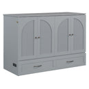 Murphy Bed With Large Drawers