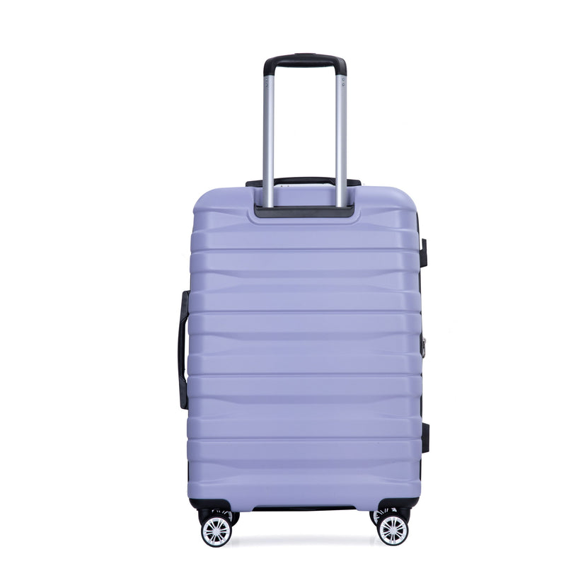 Luggage Set Of 5 Pieces, Expandable Hard Pc Luggage Set With Tsa Lock For Rotating Wheels
