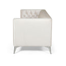 Contemporary 3 Seater Sofa With Button Tufting