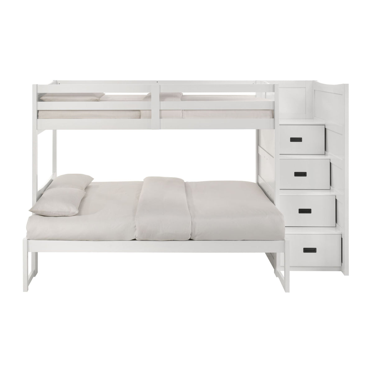 Sami Step Bunk With Right Headboard in Dark Brown by Elements International, view 31