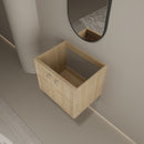 Modern Wall Mounted Bathroom Vanity With Soft Closing Doors
