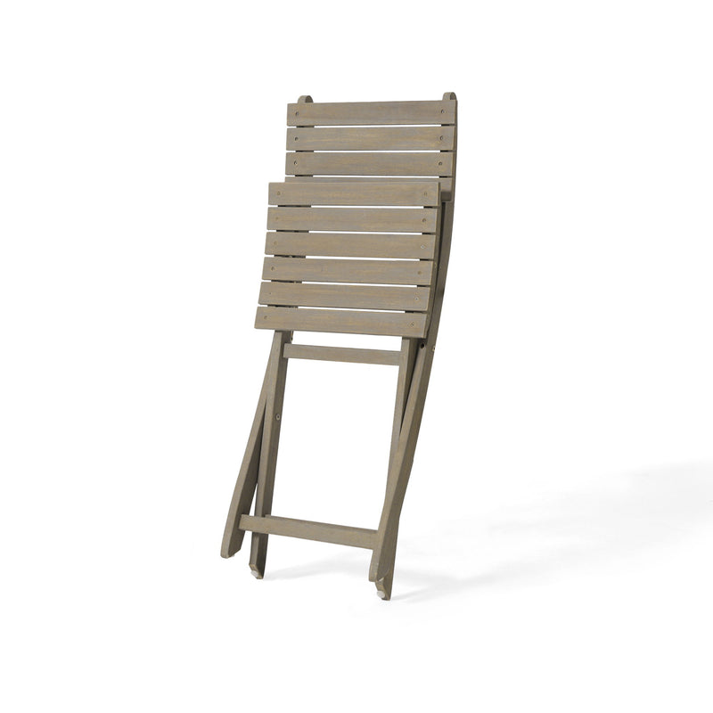 Positano - 4 Piece Foldable Chair - Gray
