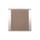 Cape Coral - Contemporary Side Table With Frosted Glass Top