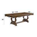 Latisha - Dining Table - Antique Oak Finish - 30" - Atlantic Fine Furniture Inc