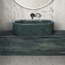 Bathroom Vessel Sink, Semi Polished Surface