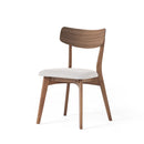 7 Piece Mid - Century Dining Set With Upholstered Dining Chairs, Dining Table