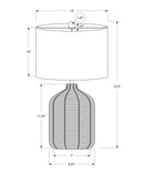 Lighting, Table Lamp, Rattan, Modern