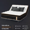 Plush Hybrid Mattresses With Gel Memory Foam, Individual Pocket Spring Motion Isolation Edge Support