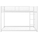 Metal Bunk Bed, Low Bunk Bed With Ladder