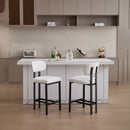Modern Counter Height Stools (Set of 2)