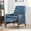 Drury - Contemporary Fabric Upholstered Pushback Recliner