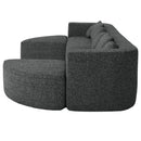 Boneless - Couch Modular Sectional Sofa With Deep Seating And Curved Design
