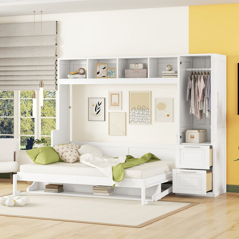 Murphy Wall Bed With Closet And Drawers