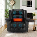 Breathable Leather Massage Recliner Manual Chair